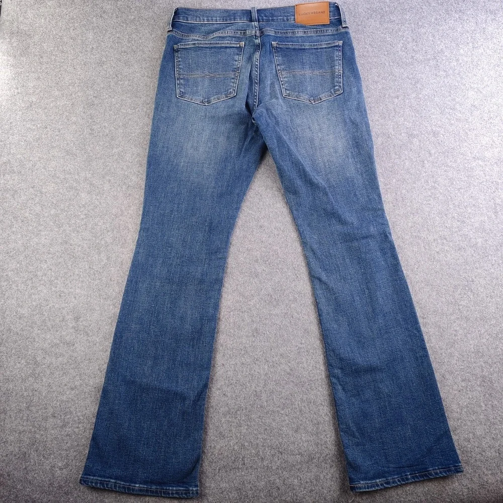 Lucky Brand Sweet Mid Rise Bootcut Jeans Women's 4/27 Blue Medium Wash Denim
